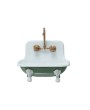 Vintage Metal Sink Soap Dish with Faucet – Farmhouse Style