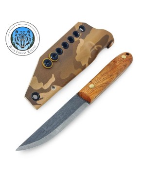 Custom Puukko – Durable 8670 Steel Bushcraft Knife