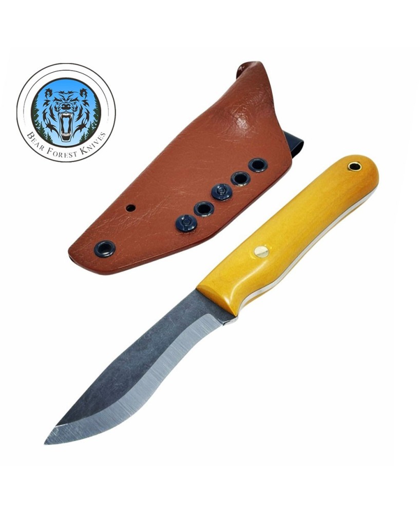 Custom Recurve – High-Carbon Steel Knife for Precision