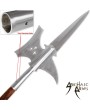Coup De Grâce Medieval Halberd – Hand-Forged Templar Spearhead Replica