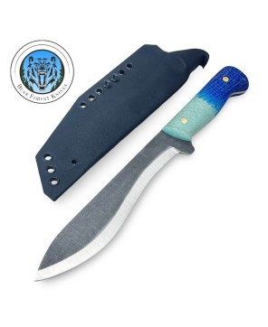 Custom Recurve Scandi – High-Carbon Knife for Outdoors