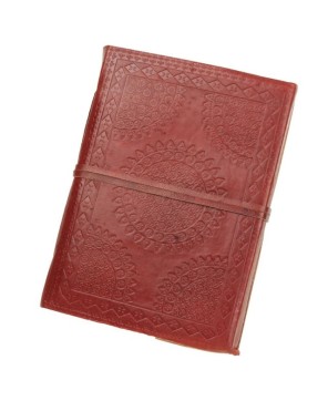 Medieval Circular Embossed Leather Journal – Handmade Diary