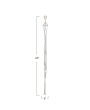 Handwoven Cotton Macrame Plant Hanger – 57" with Wood Ring
