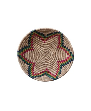 Hand-Woven Seagrass Basket – Natural & Multi-Color, Stylish & Eco-Frie