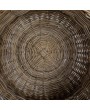 Hand-Woven Rattan Planters – Set of 2 for 18" & 16" Pots, Grey