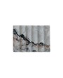 Carved Marble Soap Dish – Black & Beige Mélange, One of a Kind