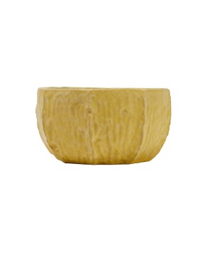 Stoneware Planter – Matte Yellow | Holds 6" Pot | Reactive Glaze