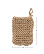 Jute Crocheted Body Scrubber & Soap Holder – Eco-Friendly & Handwoven