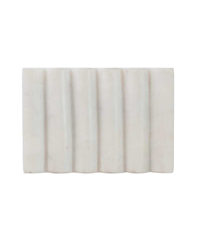 Carved White Marble Soap Dish – Elegant & Durable Bath Accessory