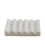 Carved White Marble Soap Dish – Elegant & Durable Bath Accessory