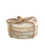 Natural Agate Coasters – Set of 4, Multicolor, Elegant & Durable
