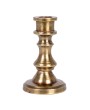 Cast Aluminum Taper Candle Holder – Antique Brass Minimalist Decor