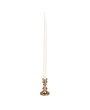 Cast Aluminum Taper Candle Holder – Antique Brass Minimalist Decor