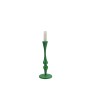Green Cast Iron Taper Holder – Vintage-Inspired Candle Holder