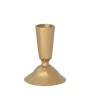 Hand-Forged Cast Iron Taper Holder – Antique Brass Vintage Decor