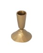 Hand-Forged Cast Iron Taper Holder – Antique Brass Vintage Decor