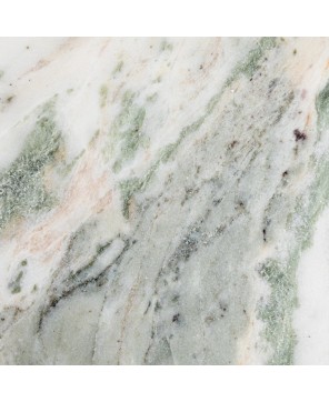 Marble Cheese Board with Canape Knife – Green Melange, Set of 2