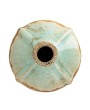 Distressed Terracotta Vases – Set of 3, Rustic Crackle Glaze