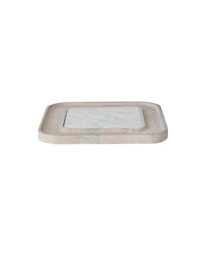 Mango Wood & Marble Serving Board Set – Elegant & Functional