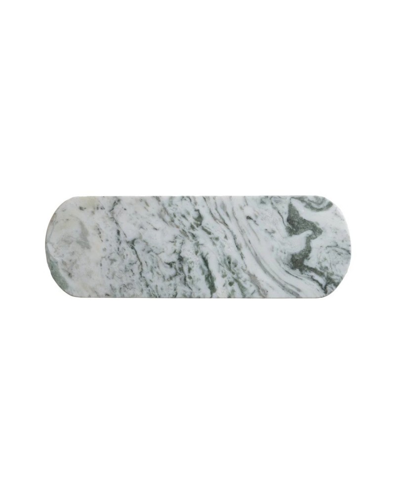 18" Oval Marble Cheese/Serving Board – Unique Green Mélange Design 18" Oval Marble Cheese/Serving Board – Unique Green Mélange Design