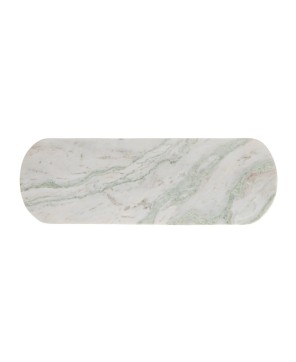 18" Oval Marble Cheese/Serving Board – Unique Green Mélange Design