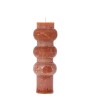 Unscented Totem Pillar Candle – Sculptural Spice Color Home Décor