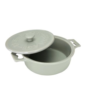 Brie Baker Set – Stoneware with Lid & Spreader for Baked Brie