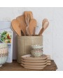 Stoneware Pinch Pot – Multi-Color, 4 Patterned Styles for Decor