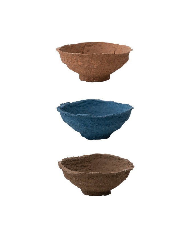 Handmade Paper Mache Bowl – Eco-Friendly & Stylish Home Accent