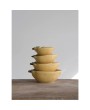 Hand-Painted Stoneware Lemon Measuring Cups, Set of 4