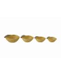 Hand-Painted Stoneware Lemon Measuring Cups, Set of 4