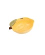 Hand-Painted Stoneware Lemon Measuring Cups, Set of 4
