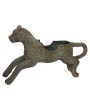 Decorative Carousel Leopard Shaped Container - Vintage Reproduction