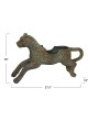 Decorative Carousel Leopard Shaped Container - Vintage Reproduction
