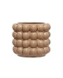 Stoneware Raised Dots Planter – 4” Pot Holder