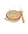 Rustic Stoneware Brie Baker Set with Bamboo Spreaders – Set of 2