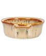 Rustic Stoneware Brie Baker Set with Bamboo Spreaders – Set of 2
