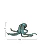 Verdigris Resin Octopus Décor – Coastal & Nautical Accent Piece