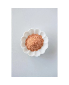 Carved Marble Flower-Shaped Dish – Elegant & Versatile Decor