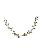 Vintage Hand-Painted Metal Lemon Garland – Farmhouse & Cottagecore