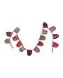 Hand-Embroidered Kantha Pennant Garland – Unique Upcycled Décor