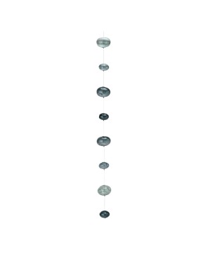 Hand-Blown Glass Bubble Garland – Blue, Boho & Coastal Home Décor