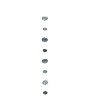 Hand-Blown Glass Bubble Garland – Blue, Boho & Coastal Home Décor