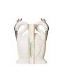 Elegant Resin Heron Bookends – Coastal Farmhouse Decor Set
