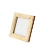 Hand-Carved Bone & MDF Photo Frame – Holds 4" x 4" Picture