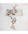 Recycled Cotton Crocheted Pennant Garland – Vibrant, Handwoven Decor