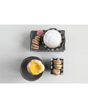 Midnight Blue Mini Stoneware Dish – Elegant, 2 Styles