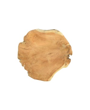 19.5” Teak Wood Bowl – Natural, Food Safe & Decorative