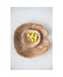 19.5” Teak Wood Bowl – Natural, Food Safe & Decorative