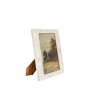 Elegant Resin Photo Frame – White (Holds 5” x 7” Photo)